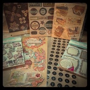 Vintage Feel Stickers and Pads